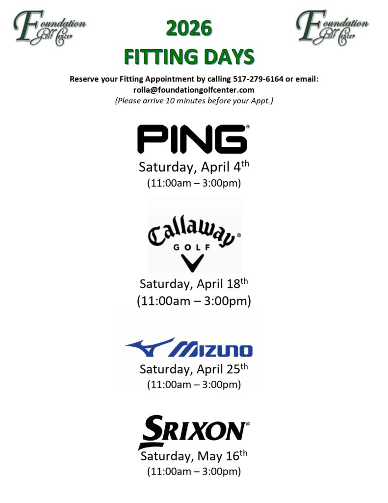 2026 Fitting Days Foundation Golf Center Page 0001